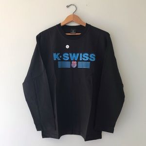 Men’s K-Swiss Long Sleeve Shirt in size L